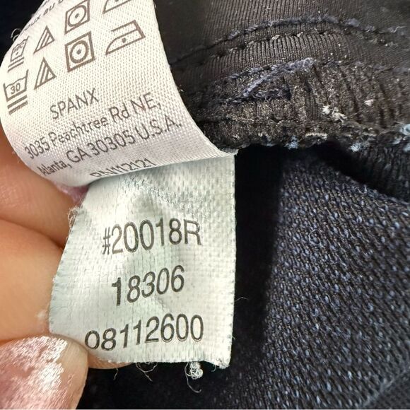 SPANX Jean-ish Ankle Leggings Size Large women's Twilight Rinse 20018R - Picture 8 of 8